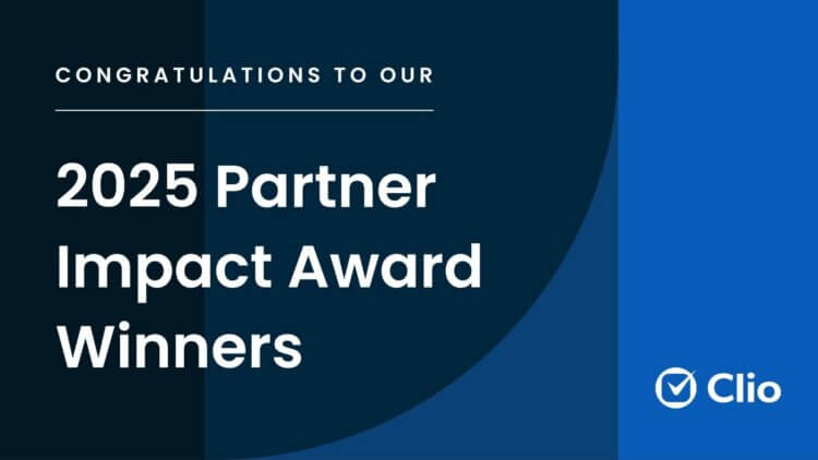 Clio Channel Partner Impact Award Winners 2025