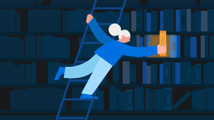 Person searching for the best free case management software