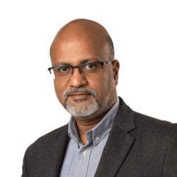 Headshot of Seejo Pylappan, VP, Engineering.