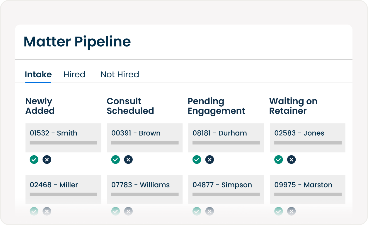 Matter pipeline