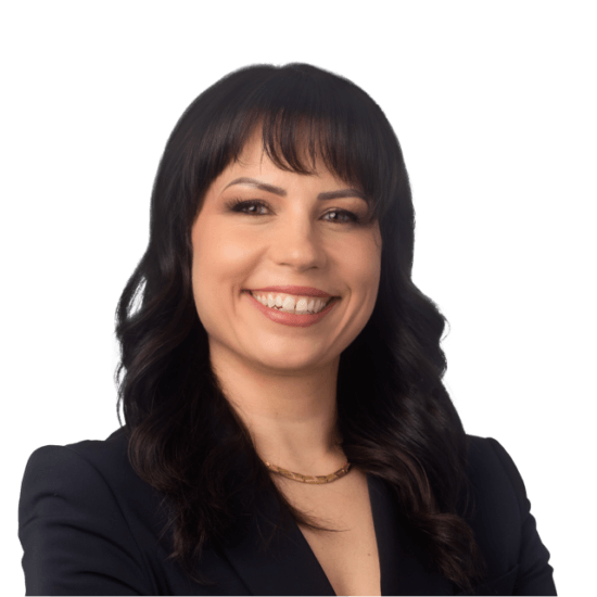 Headshot of Meggie Javid, VP, Business Operations.