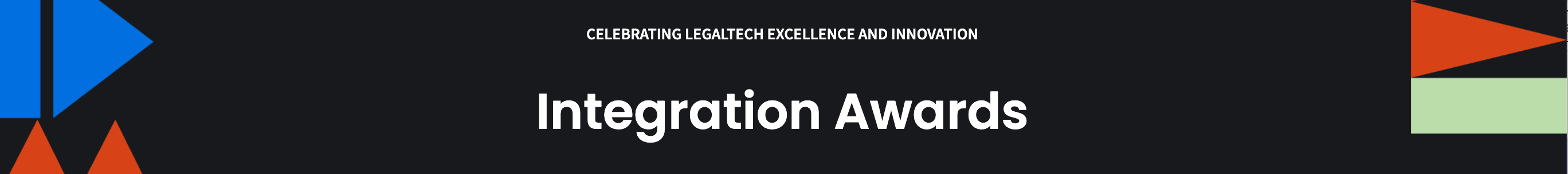Integration Awards Banner